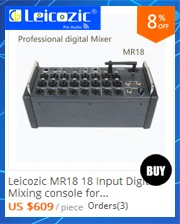 Leicozic истинное разнообразие uhf беспроводной микрофон системы QLXD4 QLDX4 QLXD2 цифровой беспроводной микрофон sem fio полный комплект
