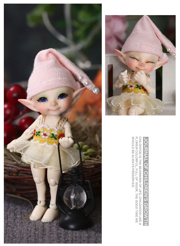 BJD кукольная одежда 1/13 милый костюм кукольная одежда для Realpuki Soso аксессуары для тела куклы Fairyland luodoll