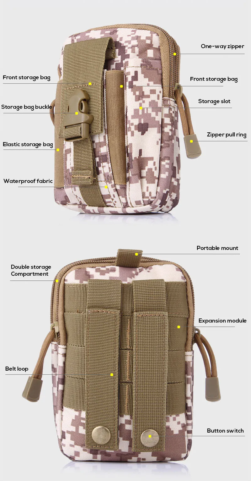 Уличная сумка для кемпинга альпинизма тактическая военная облегченная