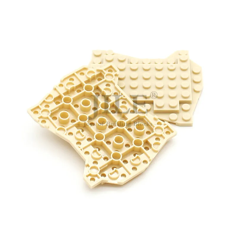 4 шт. MOC нижняя пластина для растений 8x10 Lrregular строительные блоки кирпичи