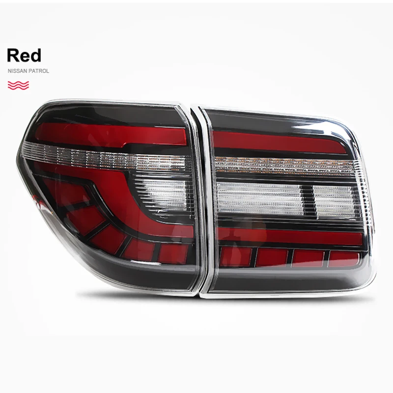 

BERA BEAR Car Styling Taillights For Nissan Patrol 2016-2019 Tail Light Lamp LED DRL+ Brake+Back-up+Turn signal+Fog Lamp
