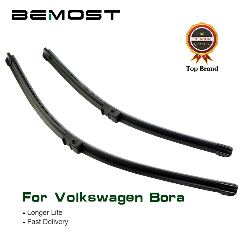 

BEMOST Car Wiper Blades Natural Rubber For Volkswagen Bora 1998 1999 2000 2001 2002 2003 2004 2005 2008 2009 2010 2011 2012 2013