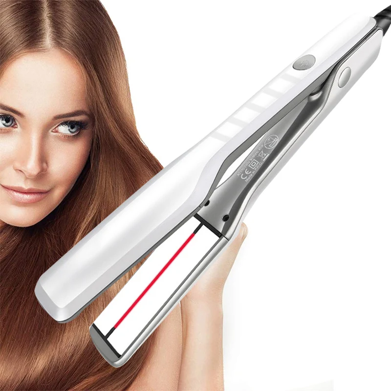 Профессиональный инфракрасный выпрямитель для волос с широкой поверхностью