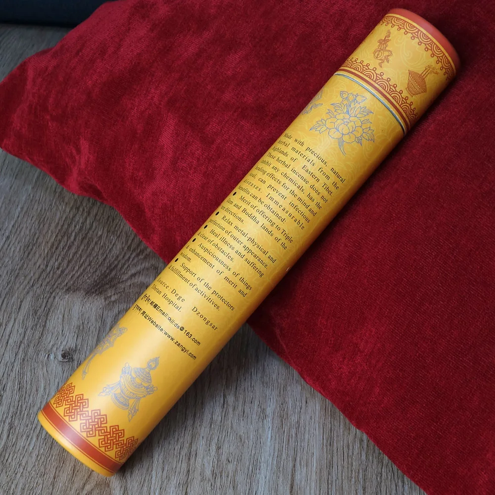 Тибетские палочки для благовоний богатый аромат традиционный ручной работы