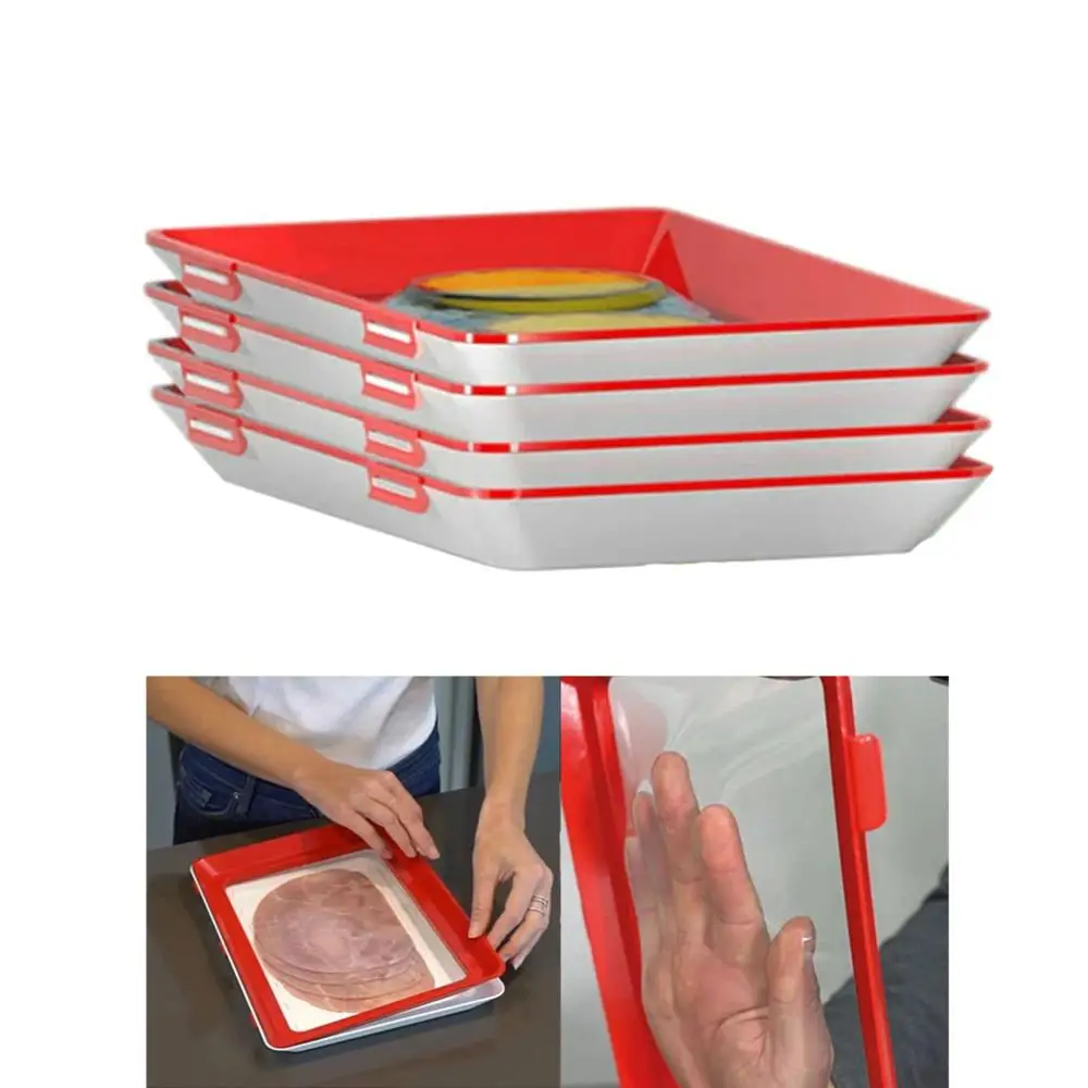 Творческая пища сохранение лоток продуктов в свежем состоянии свежий