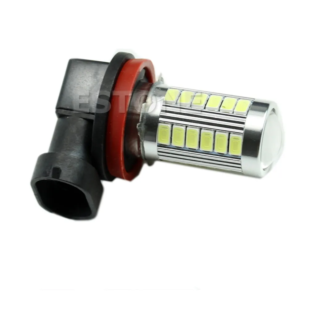 

H8 5630 SMD 33-LED Super Bright White Fog Light Driving Turning Lamp Bulb 12V F7QB