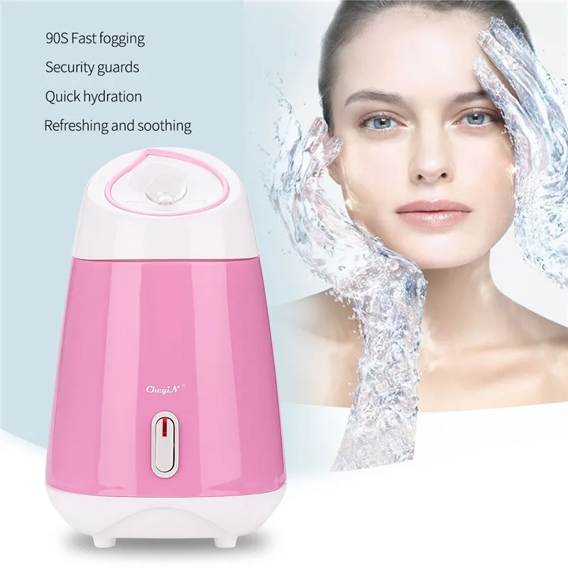 

Electric Facial Steamer Warm Mist Nano Facial Sprayer Women Face Steaming Device Hydration Water Spa Moisturizer Humidifier 220V