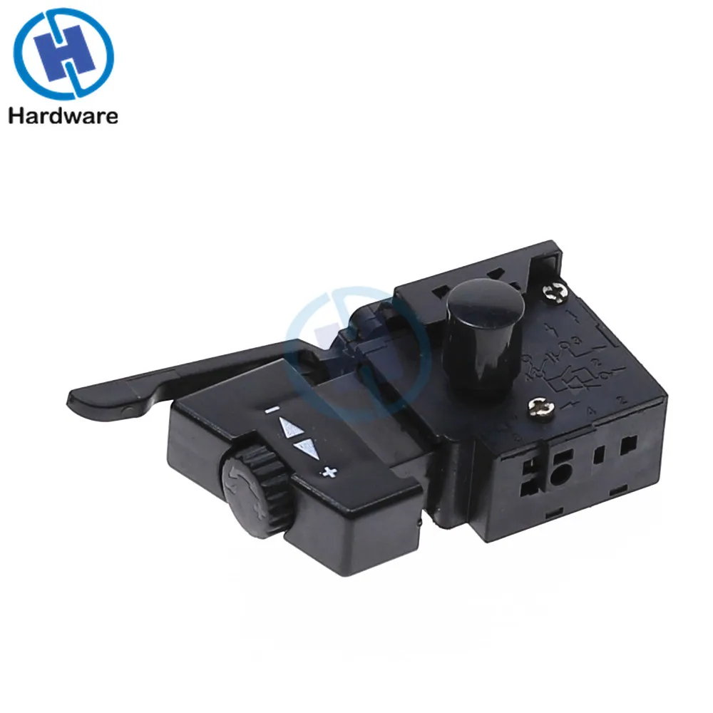 Ручная дрель регулировка скорости переключатели вперед и назад блокировка SPST на