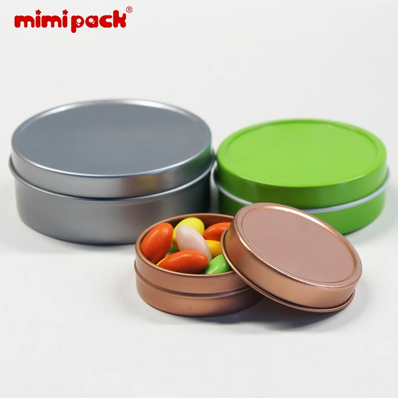 Mimipack набор из 24 пустых пищевых жестяных канистр металлические неглубокие