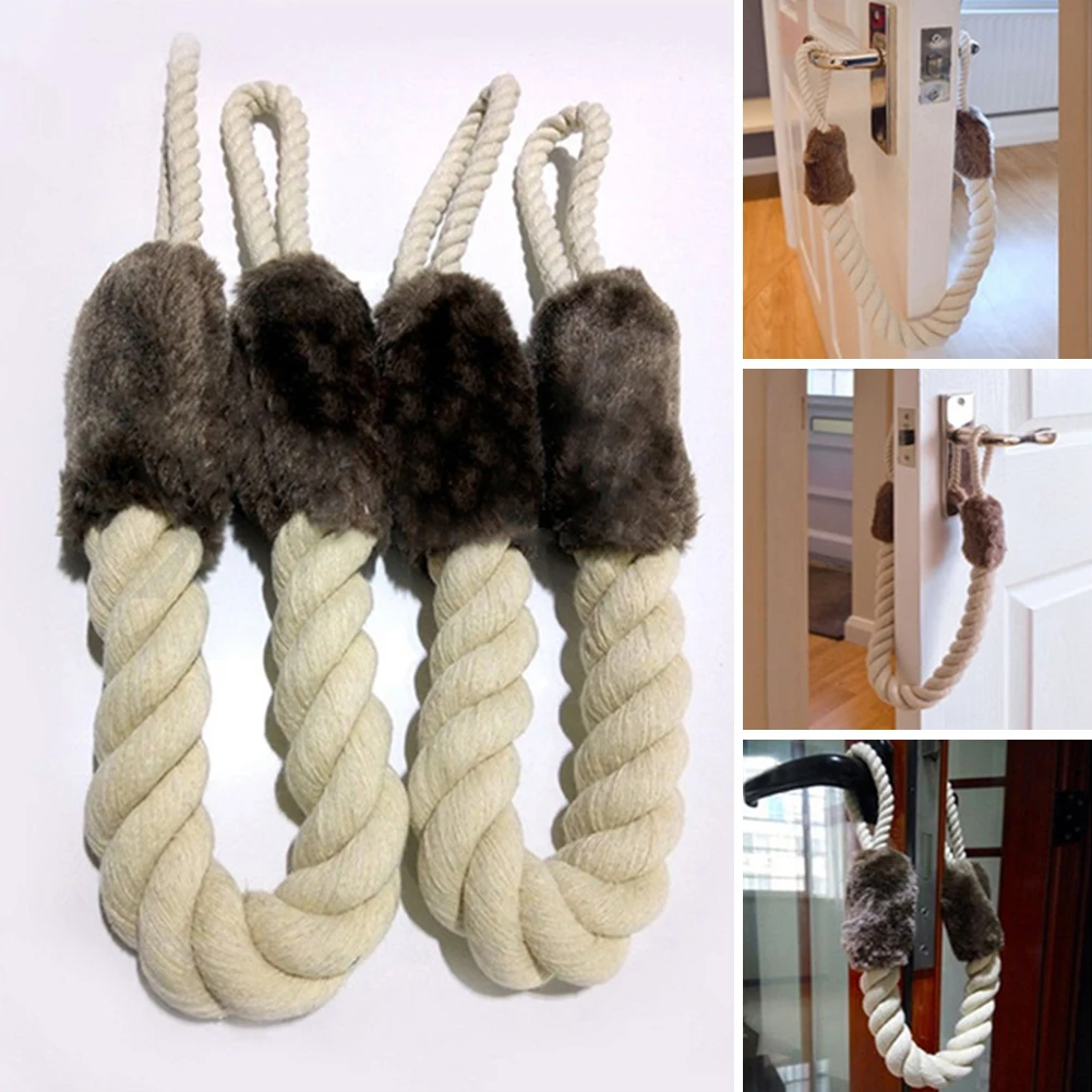 Door Handles Rope Anti-collision Pet Teeth Protectors Decorative | Дом и сад