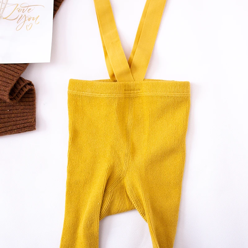 Дышащие Детские подтяжки колготки весна-осень милые однотонные Обтягивающие