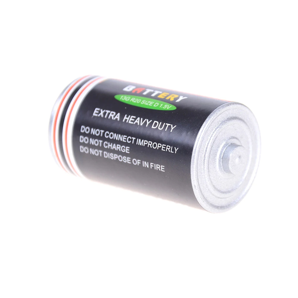 32*57 мм секретный контейнер в форме батареи безопасная коробка для денег монет