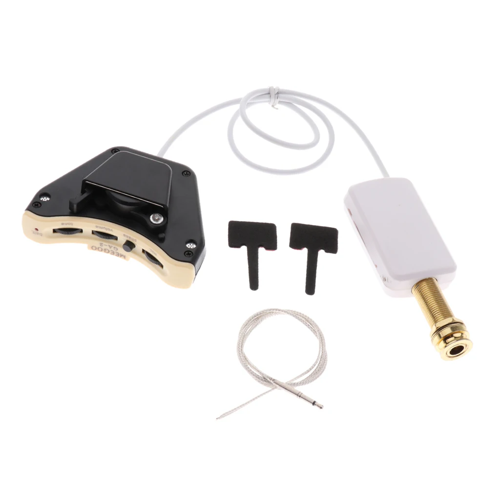 

1 Set Endpin Sound Hole Pickup DIY for Acoustic/Classical Guitar Parts