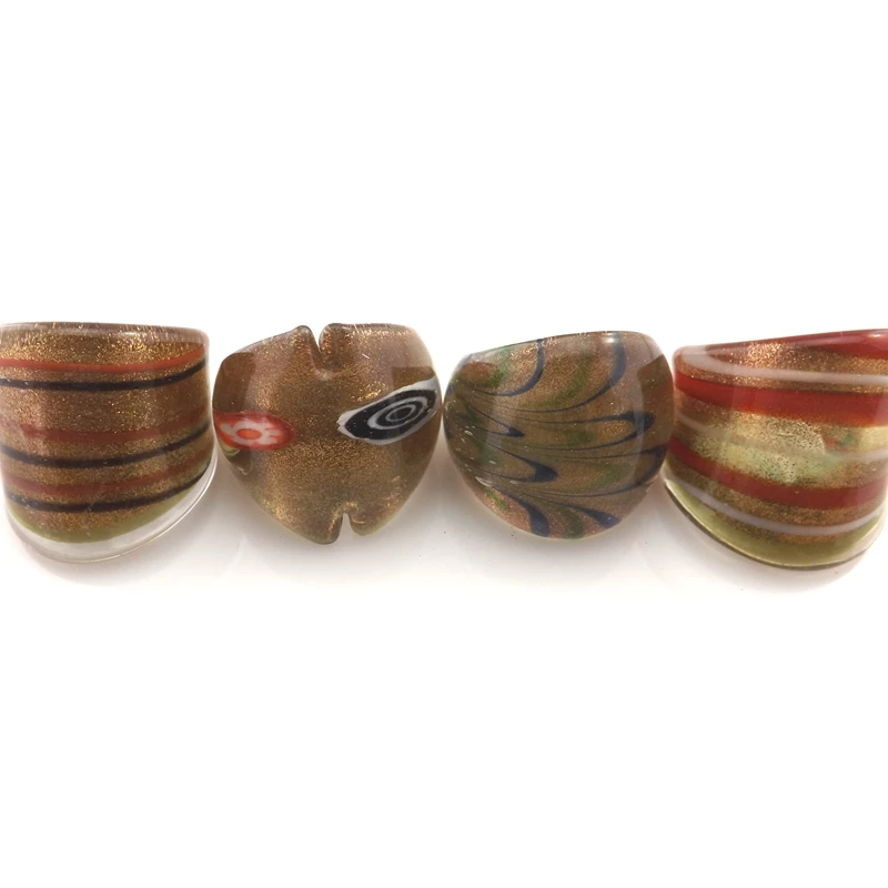 Стеклянные кольца в классическом стиле 12 шт./лот|glass peach|glass propertiesglass ring saw |