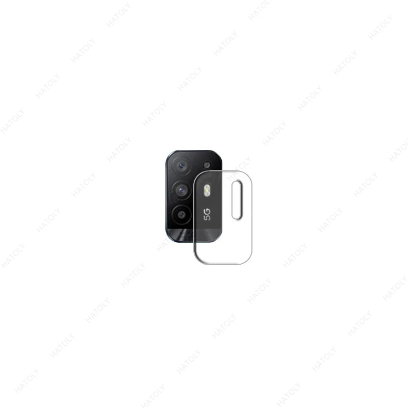 Pel&iacute;cula de vidrio templado para OPPO, Protector de pantalla para c&aacute;mara HD, lente, pel&iacute;cula para c&aacute;mara, para OPPO rena5 Lite K F 4G 5G, 2 piezas-3