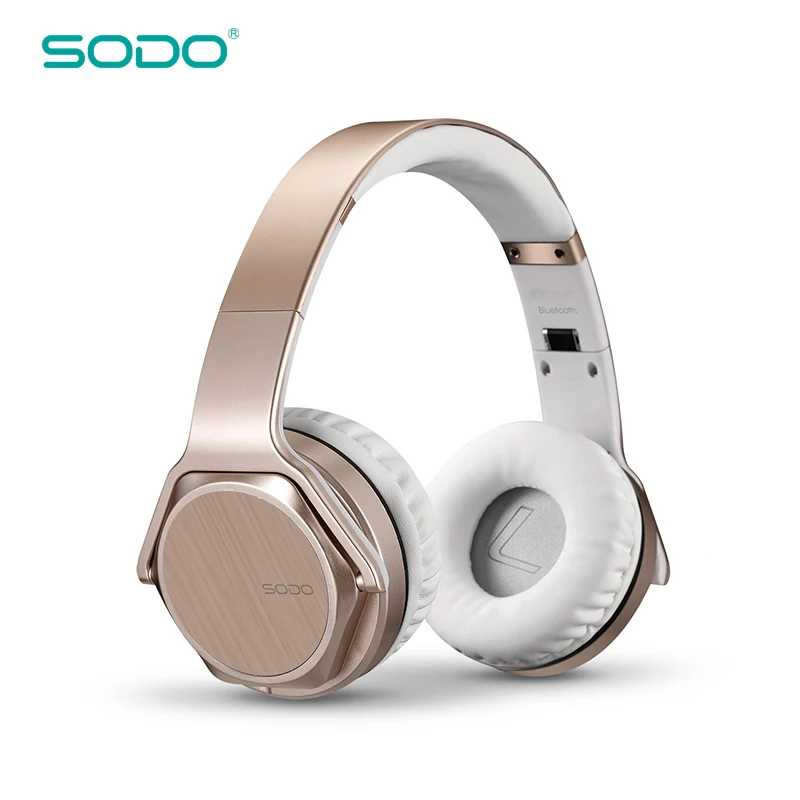 Оригинальные SODO MH3 NFC 2в1 Twist-out цветные bluetooth-колонки наушники Беспроводная гарнитура с микрофоном