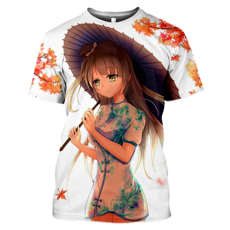Женская футболка с 3D-принтом летняя в стиле Харадзюку принтом аниме Love Live 2020 |