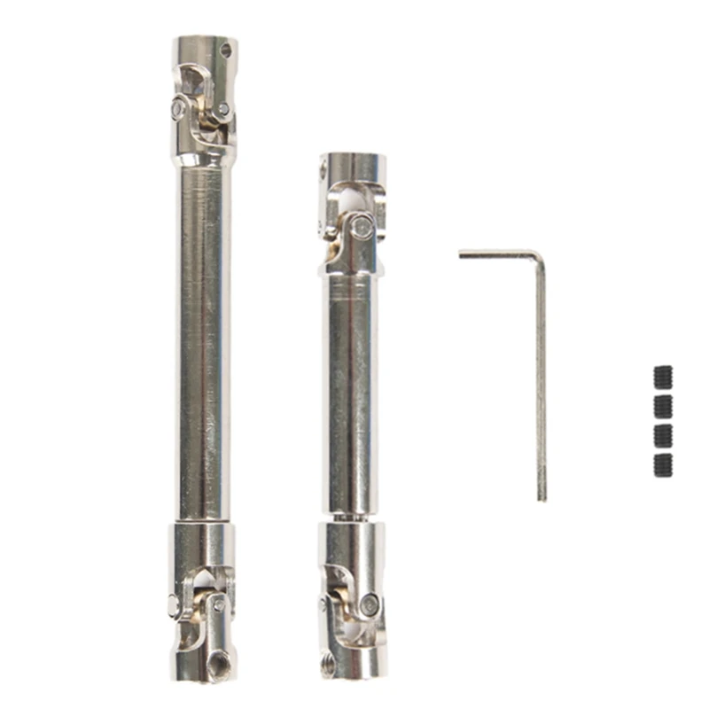 

Металлический приводной вал CVD 90-130 мм 110-170 мм для радиоуправляемого гусеничного автомобиля 1/10 Axial SCX10 Traxxas TRX-4, 2 шт.