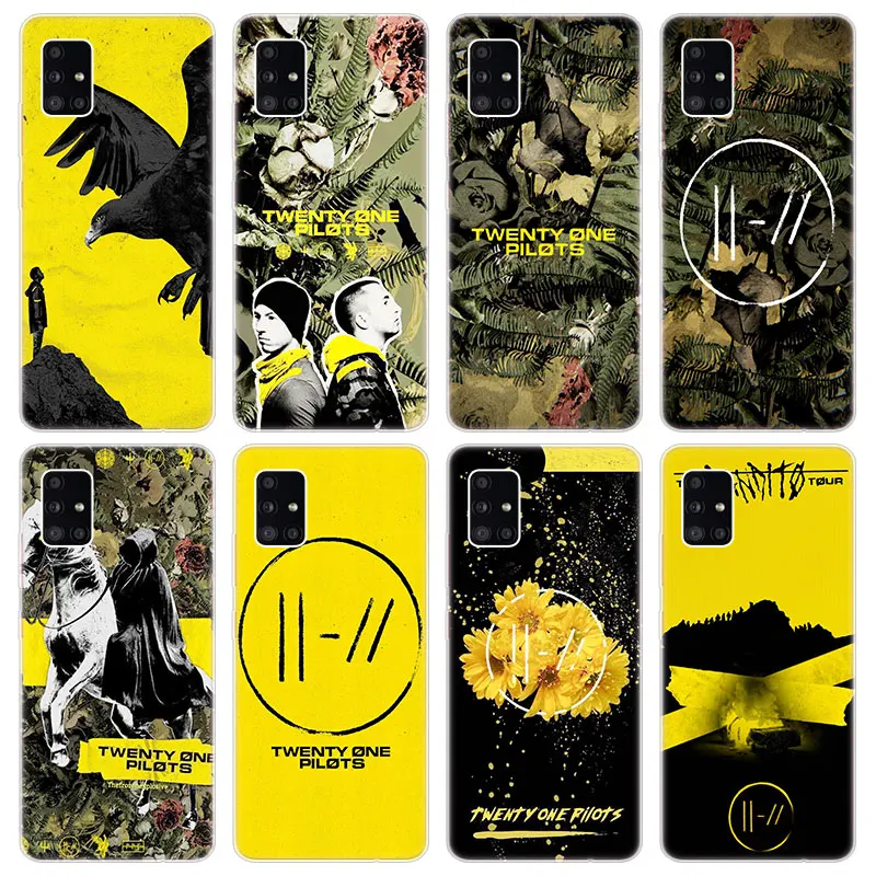 Мягкий силиконовый чехол Twenty One Pilots для Samsung Galaxy A40 A41 A42 A50 S A51 A52 A70 E A71 A72 A80 A82 A90 Quantum