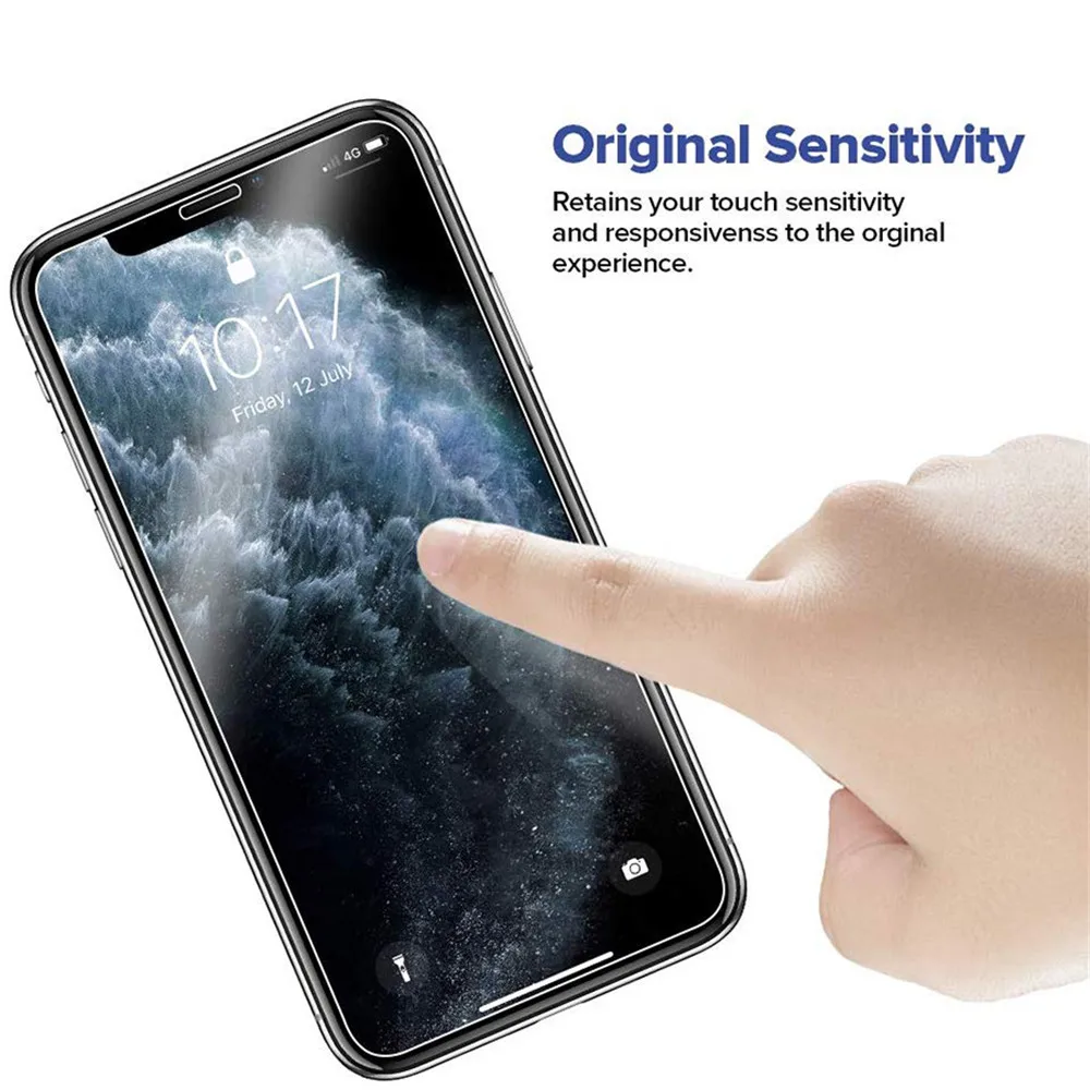 Для iphone X XS 11 Pro Max XR 7 8 Передняя Задняя полноэкранная защита из закаленного стекла