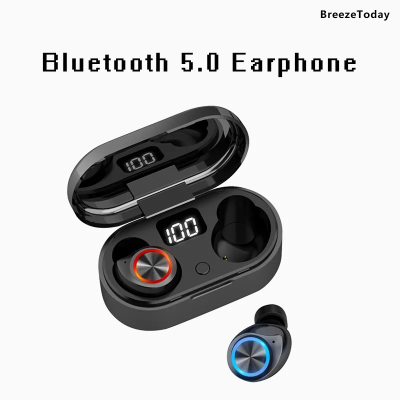 

TWS-стереонаушники с поддержкой Bluetooth 5,0 и микрофоном