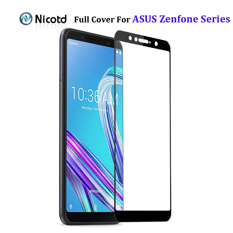 Закаленное стекло для ASUS Zenfone Max M1 M2 ZB602KL ZB601KL ZB631KL ZB633KL Защитное ZB555KL ZB570TL ZA550KL пленка