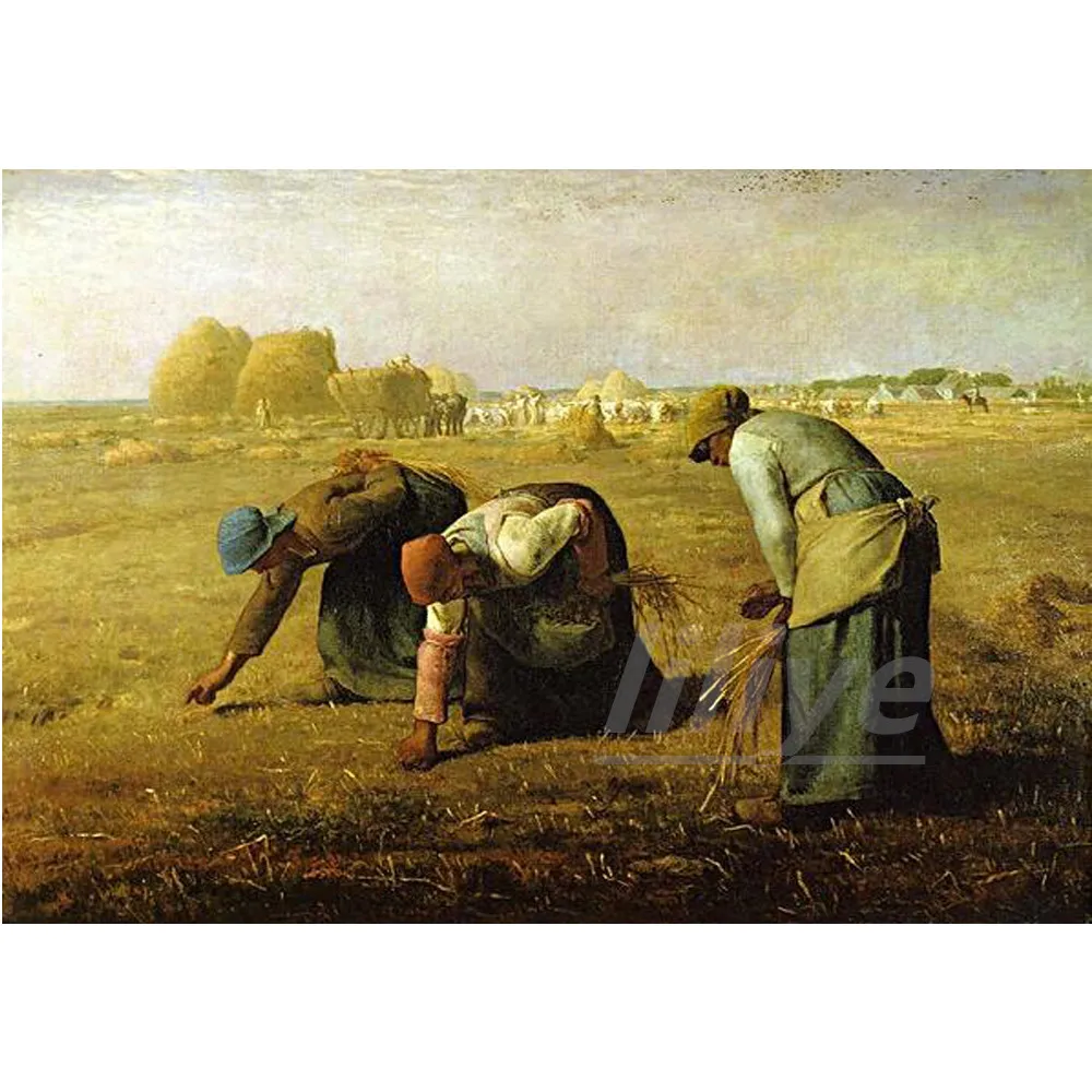 

The Gleaners 5D DIY Diamond Painting Full Square Round 3D Embroidery Pictures of Rhinestones Cross Stitch Kits Arts Decor DF618
