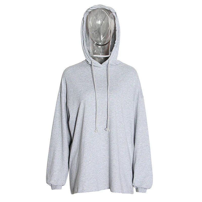 

SeeBeautiful Large Size Pullovers Swearshirt Hooded Long Sleeve Individual Design New Fashion Autumn 2021 Women M079
