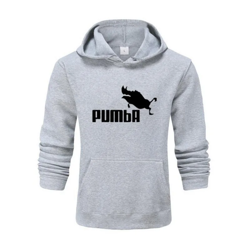 

2020 hot funny cute Hoodies men women Pumba hoodie Sweatshirt Fashion casual streetwear cool lovely costume hoodies men