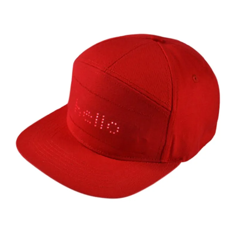 LED Smart Cap Mobile Display Screen Caps Party Club Baseball Sports Hat* | Спорт и развлечения