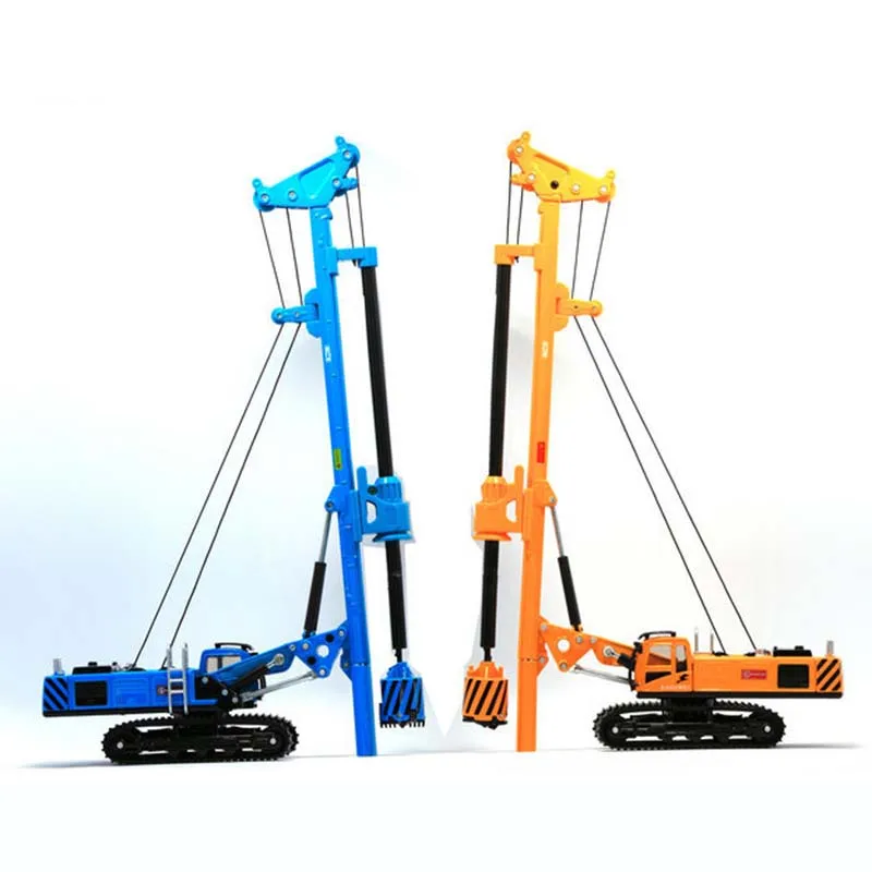 Новый металлический сплав инженерный грузовик 1/64 Масштаб литья под давлением