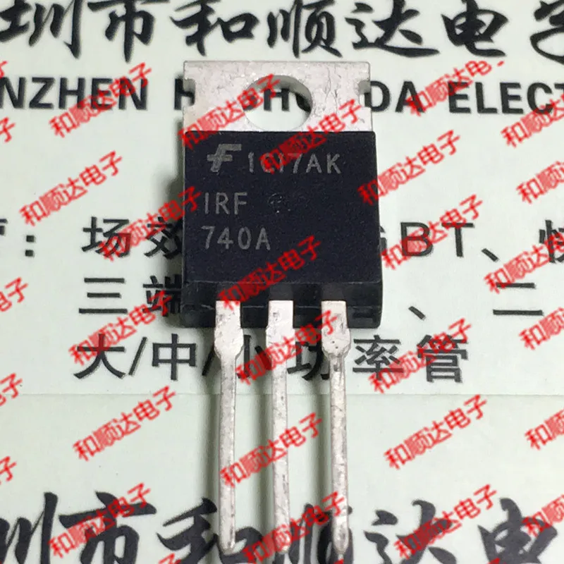 

10pcs/lot IRF740A New Spot TO-220 400V 10A