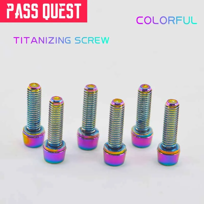 Pass Quest сверхлегкий алюминиевый сплав титановое покрытие цветные винты для руля