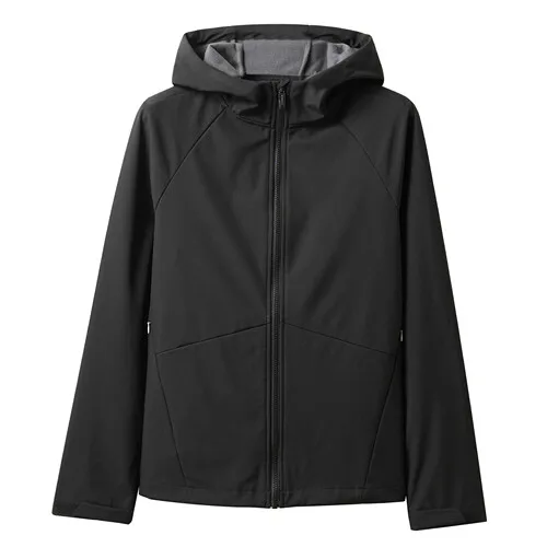 Giordano ветровка с капюшоном и застежкой на молнии, имеется несколько цветовых решений данной модели - Цвет: 96Black