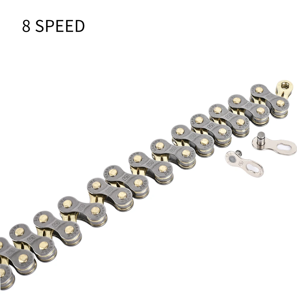 

8/9/10/11/12 Speed Chrome Molybdenum Steel Semi-hollow Bicycle Chain for MTB Mountain Road Bike Cycling Accessories