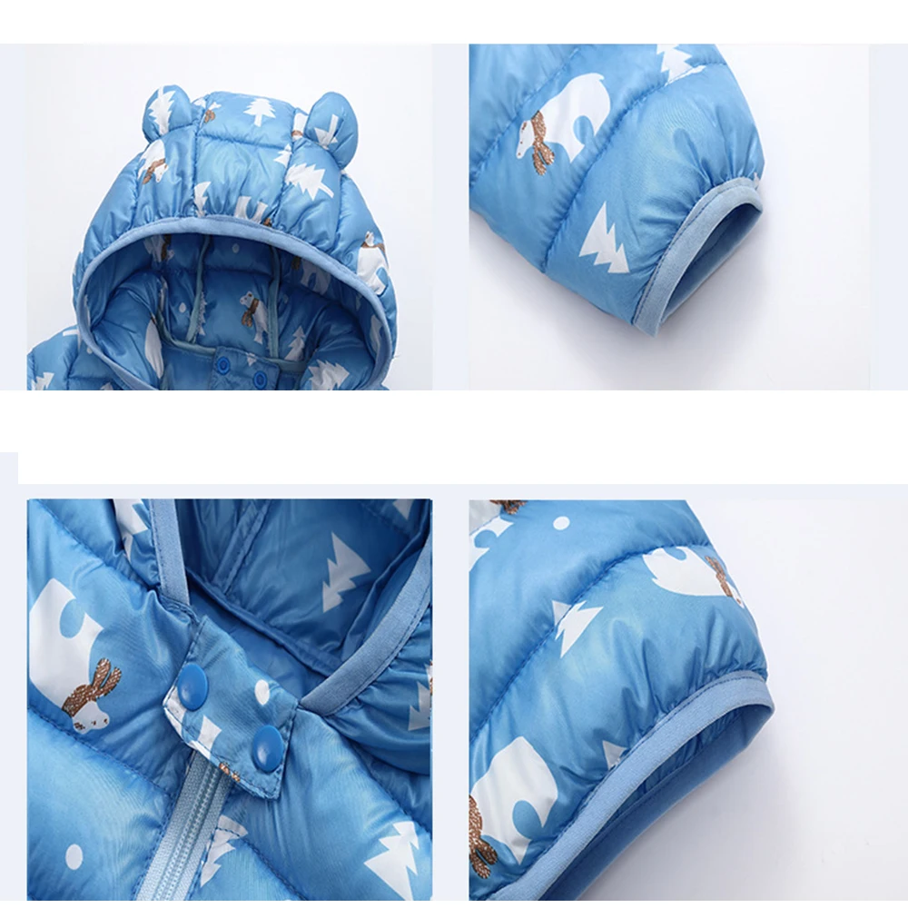 

Kids winter jacket Thicken Coat toddler Girls boys down jacket Cotton Hooded Outerwear snowsuit parka children coat jaket girls