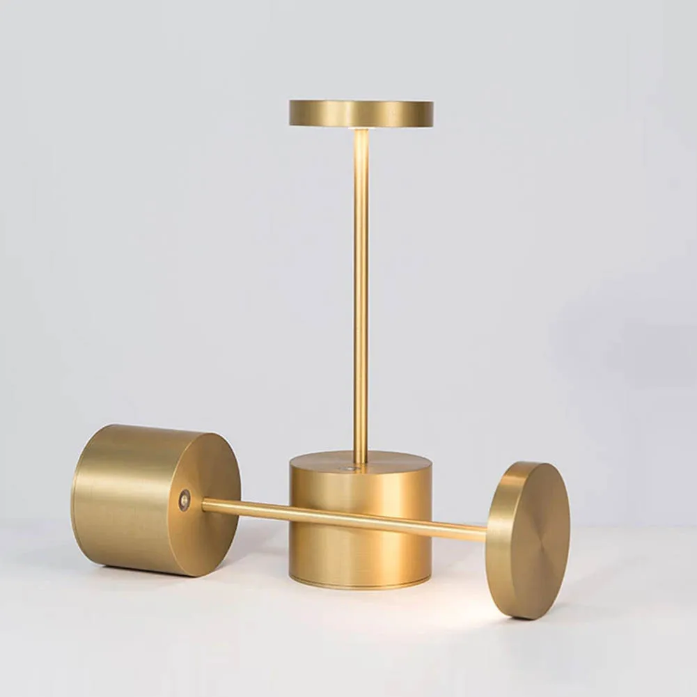 Перезаряжаемая Светодиодная настольная лампа 3 режима сенсорный датчик