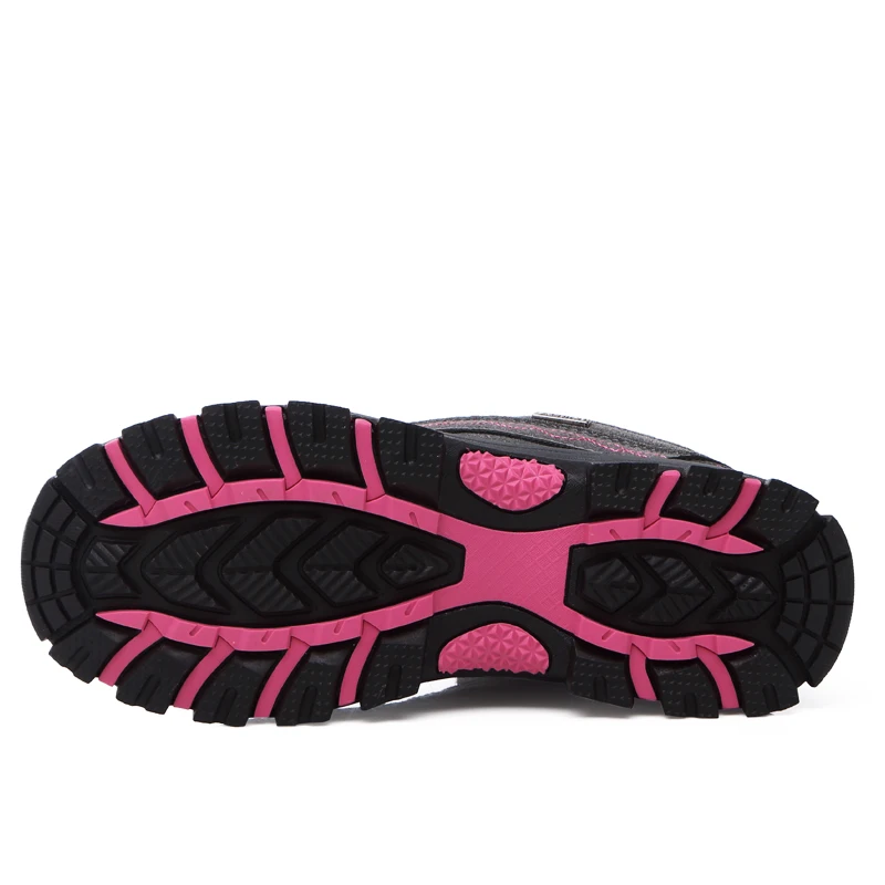 hiking shoes woman waterproof trekking men outdoor mountain sneakers leather women climbing treking zapatos de senderismo unisex | Спорт и