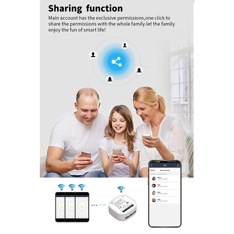 Умный выключатель с поддержкой Wi-Fi 16 А | Электроника