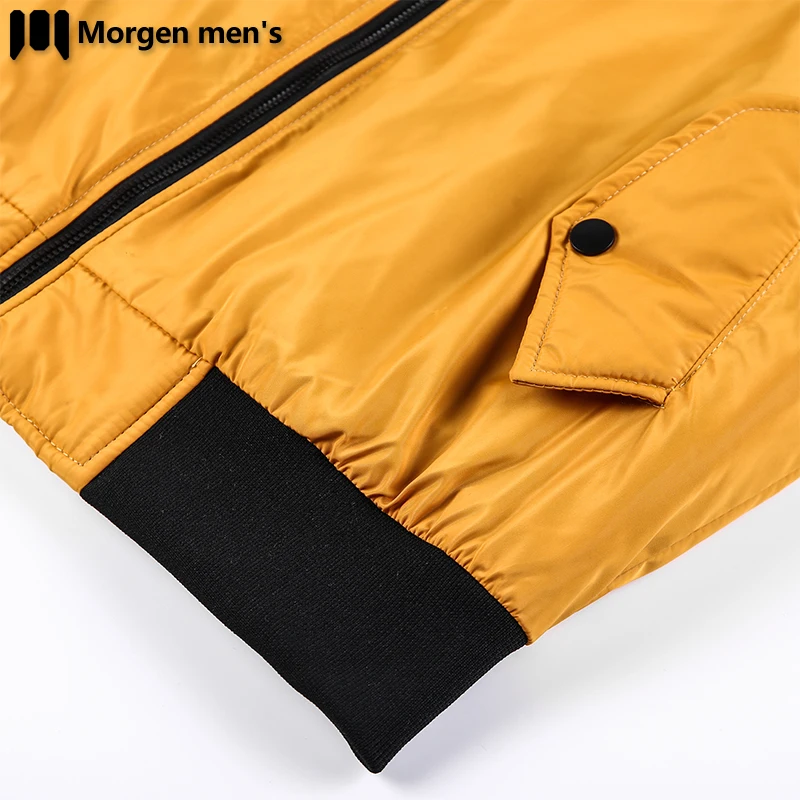 

New Autumn Winter Baseball Stand Collar Zipper Male Mens Jacket Men Bomber Jacket Windbreaker Brand Clothing Casual Streetwear