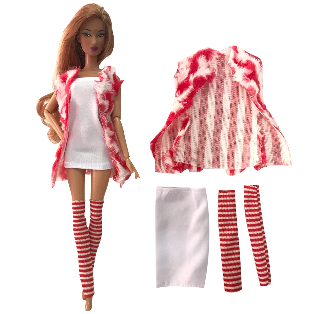 Новейшее платье для куклы NK вечернее ручной работы модное Барби благородная