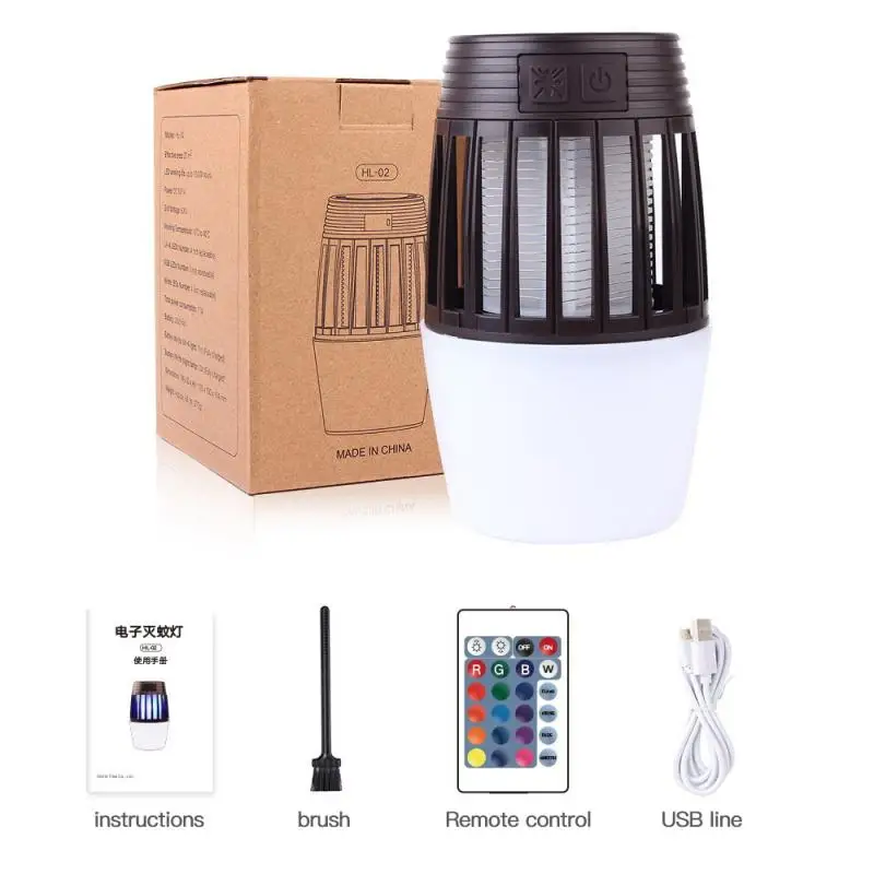 

Mosquito Killer With Remote Control And Voice Control 17 Colors Of Light Mosquito Killer Available For Women And Infants
