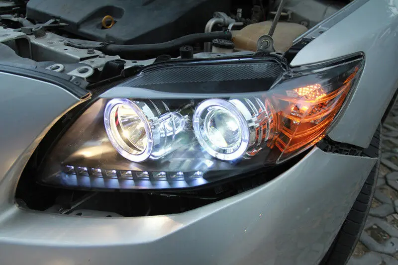 Halo проектор фара в сборе с балластным балом ксенон для Toyota Corolla 2009 2010|Фара авто