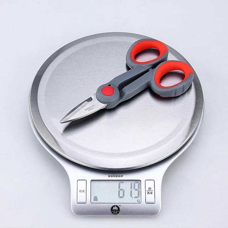 Ножницы из нержавеющей стали для рыбалки ножницы портативные рыболовные