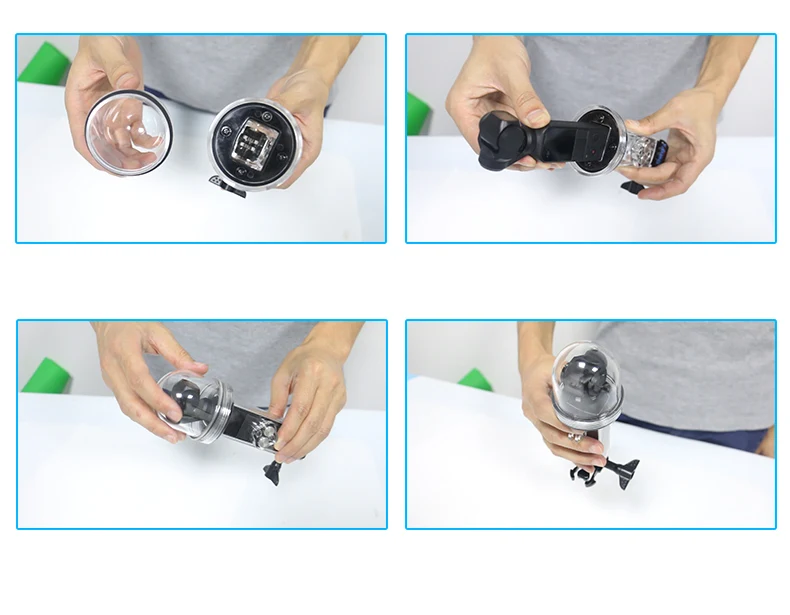 DJI OSMO Карманный 60 м водонепроницаемый чехол для дайвинга защитная оболочка крышка водонепроницаемость погружение чехол для OSMO карманные аксессуары