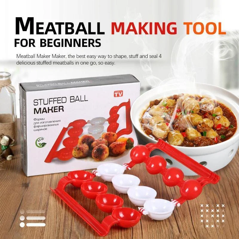 Meatball Maker Kitchen Making Round Tool Rice Ball Making Mold Kitchen Accessories DIY Homemade Mould Cooking Ball