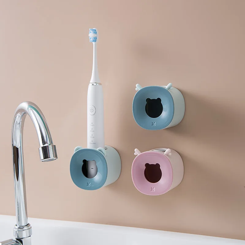 

Electric Toothbrush Holder Wall Type Traceless Stand Rack Toothbrush Organizer Electric Toothbrush Wall-Mounted Holder Tools