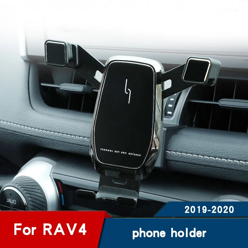 Автомобильный держатель для телефона Toyota RAV4 2019 2020 вентиляционное отверстие