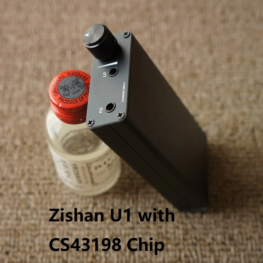 Портативный Hi Fi USB DAC CS43198 Чип декодер AK 2020 Zishan U1 Тип C внешний аккумулятор 4200 мАч