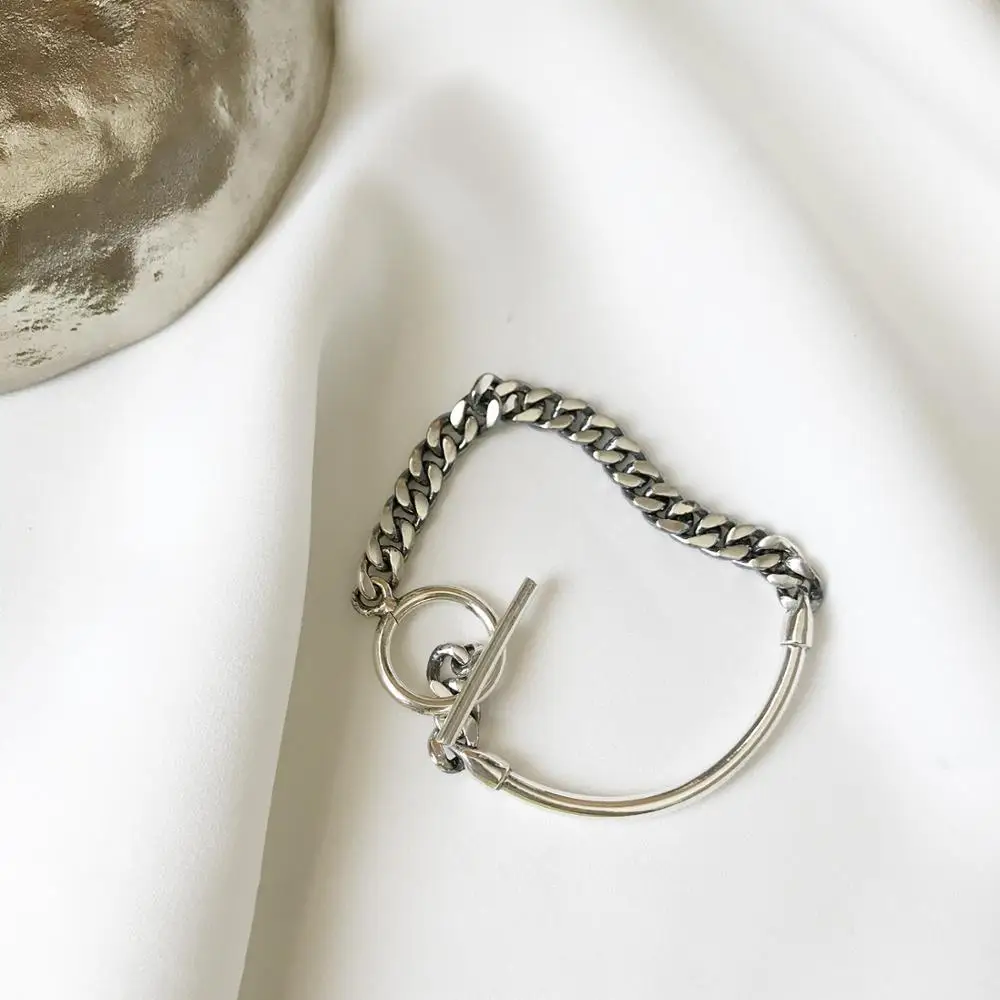 

Women's/Girl's bracelets silver punk link industrial style cool elegant street Gift Jewelry for women